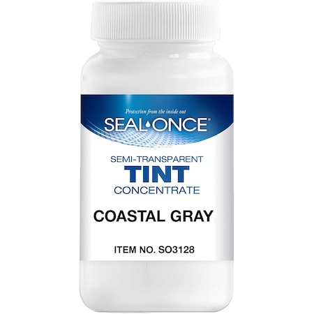 Coastal Gray Color Tint, 1 Bottle Tint Per Gallon Of Sealer